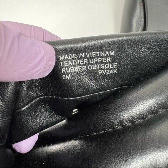 MICHAEL Michael Kors Elena Knotted Slide Sandals Black Size 6M - Picture 10 of 14